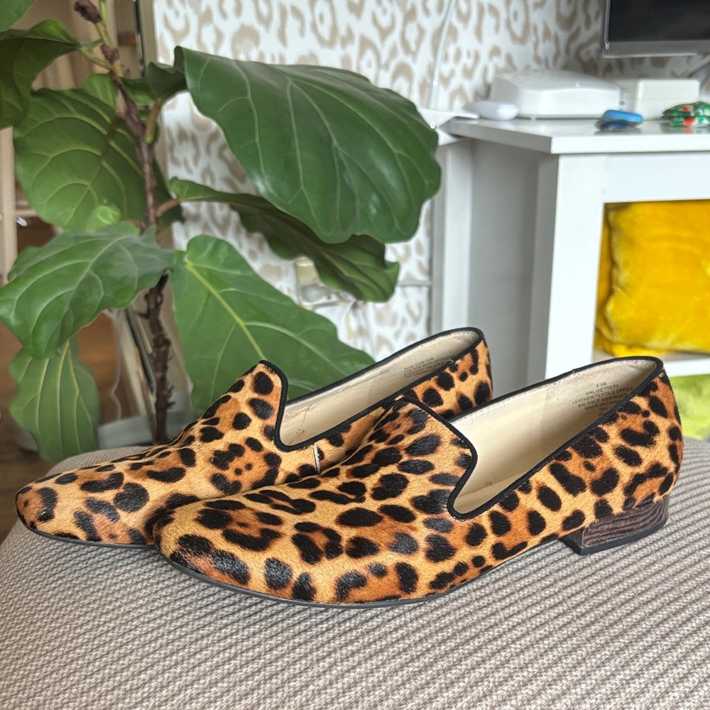 Nine West Leopard Print Flats